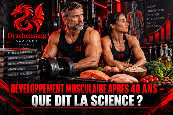 Développement musculaire après 40 ans – Études scientifiques sur la musculation, la force et le maintien de la masse musculaire | Drachensang Academy France
