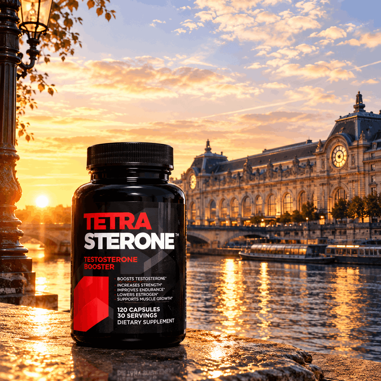 Tetrasterone de Drachensang devant le musée d’Orsay à Paris