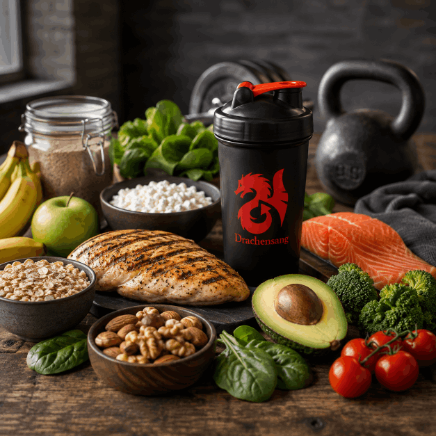 Drachensang Academy France – Nutrition sportive ciblée pour croissance musculaire rapide, meal prep stratégique, macronutriments précis et guides de diète anabolique