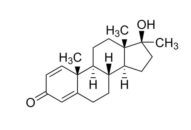 Drachensang Academy France – Schéma de la formule structurale de la Méthandiénone et Méthandrosténolone, structure moléculaire chimique du Dianabol et Danabol